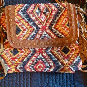 Myra purse with fringe